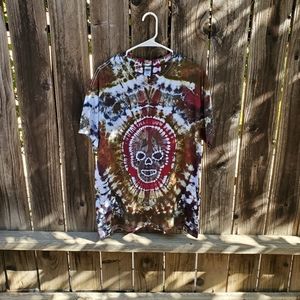 For Lorena - Skull Tie Dye Shirt